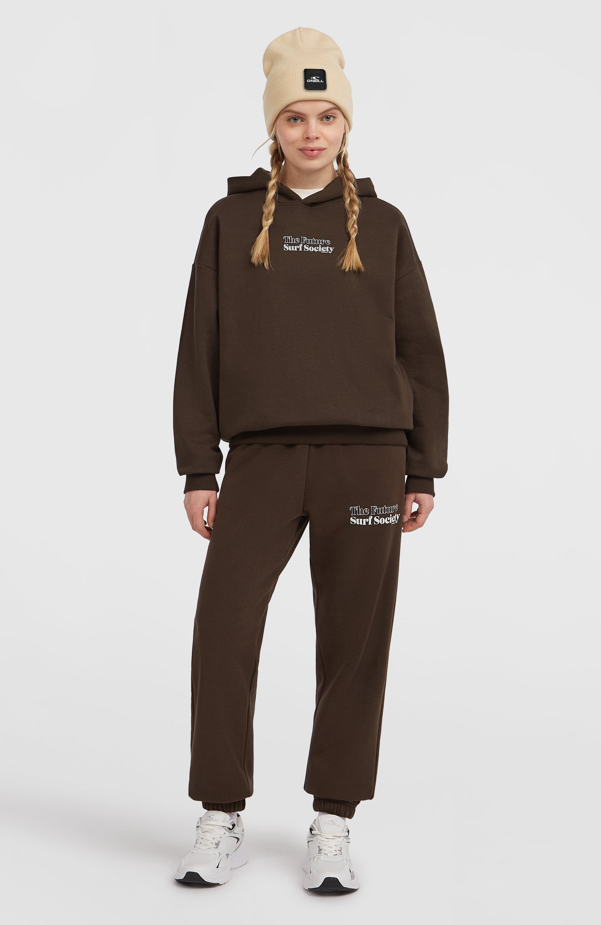 Future Surf Society Sweatpants Women Coffee Bean