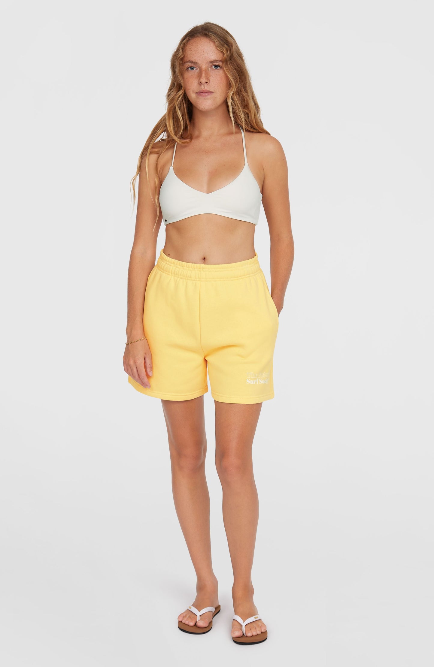 Future Surf Society Shorts Women Tender Buttercup