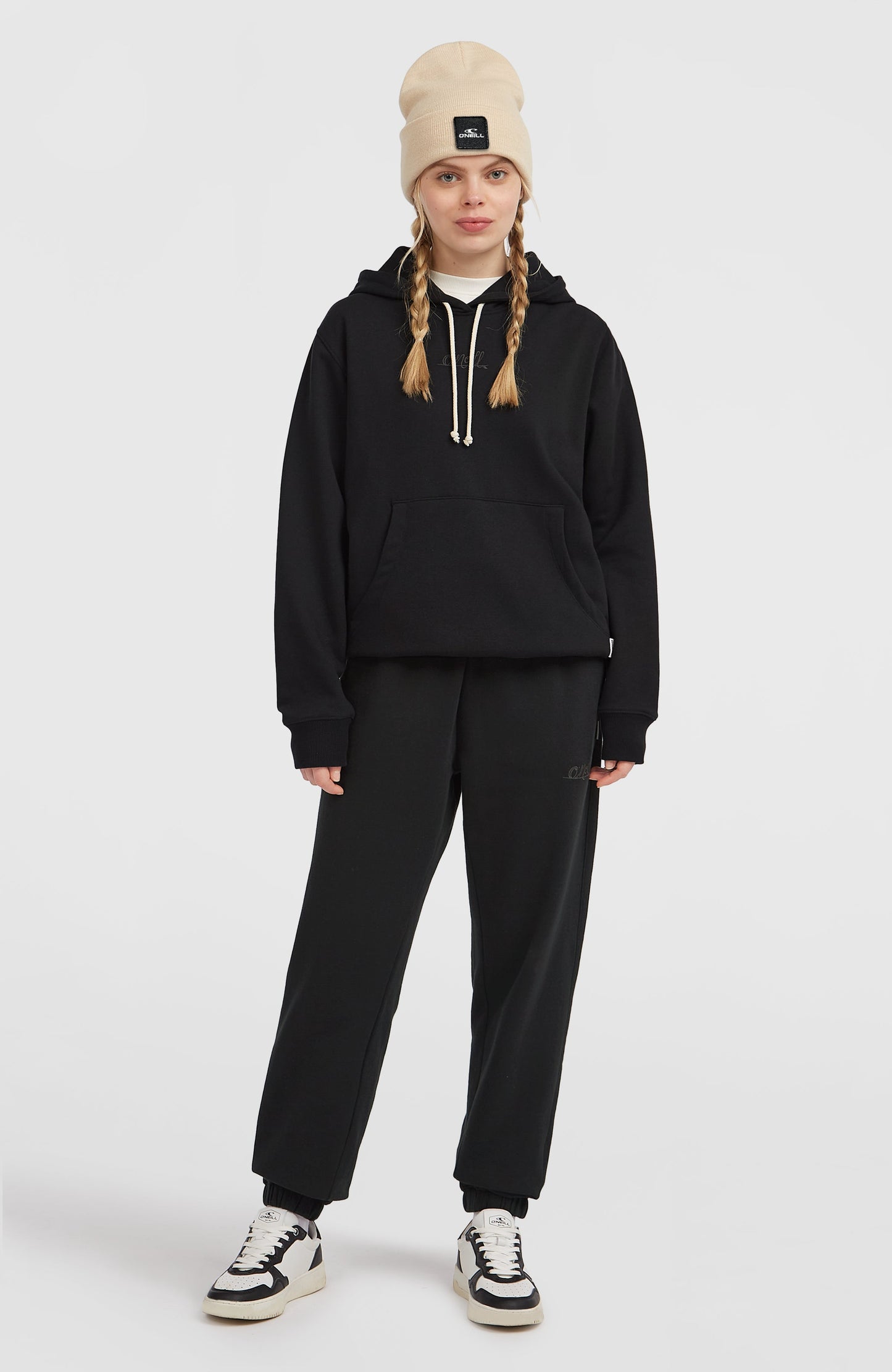 Essentials Script Sweatpants Women Black Out