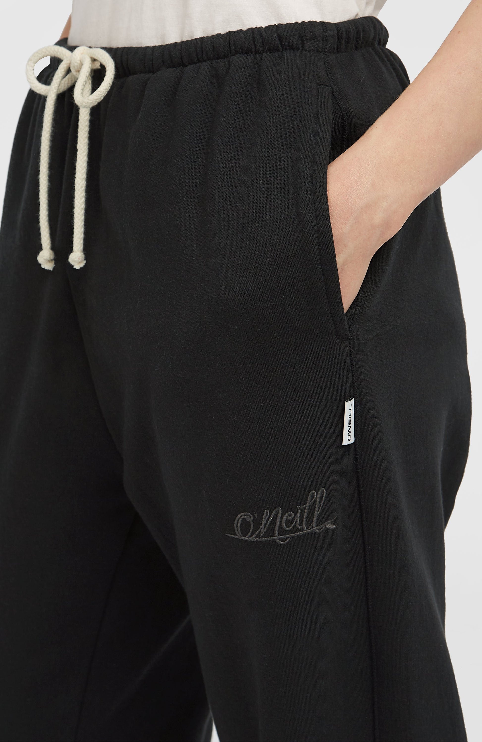 Essentials Script Sweatpants Women Black Out