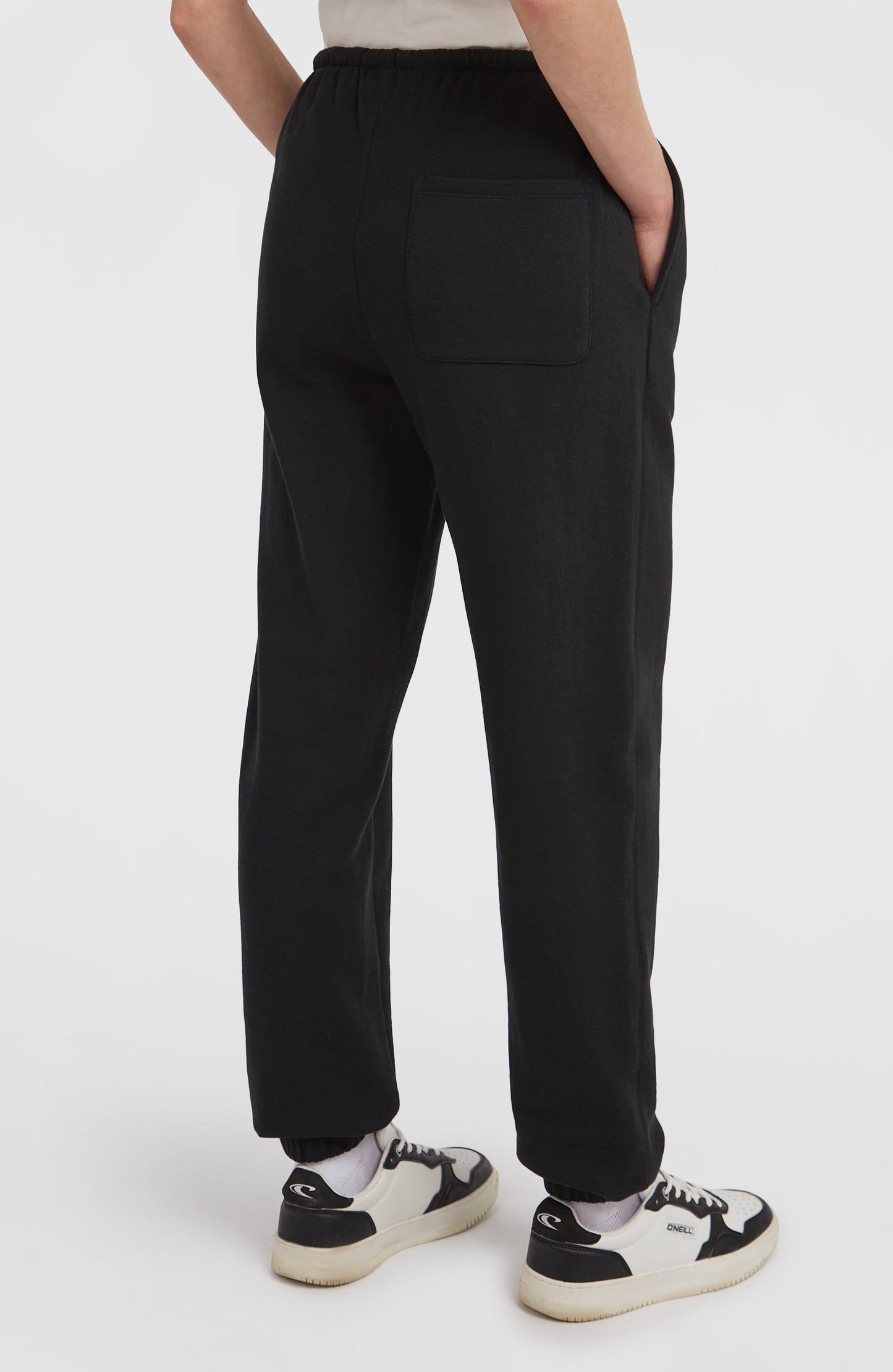 Essentials Script Sweatpants Women Black Out