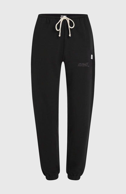 Essentials Script Sweatpants Women Black Out