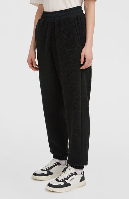 Must-Have High-Pile Sweatpants Women Black Out