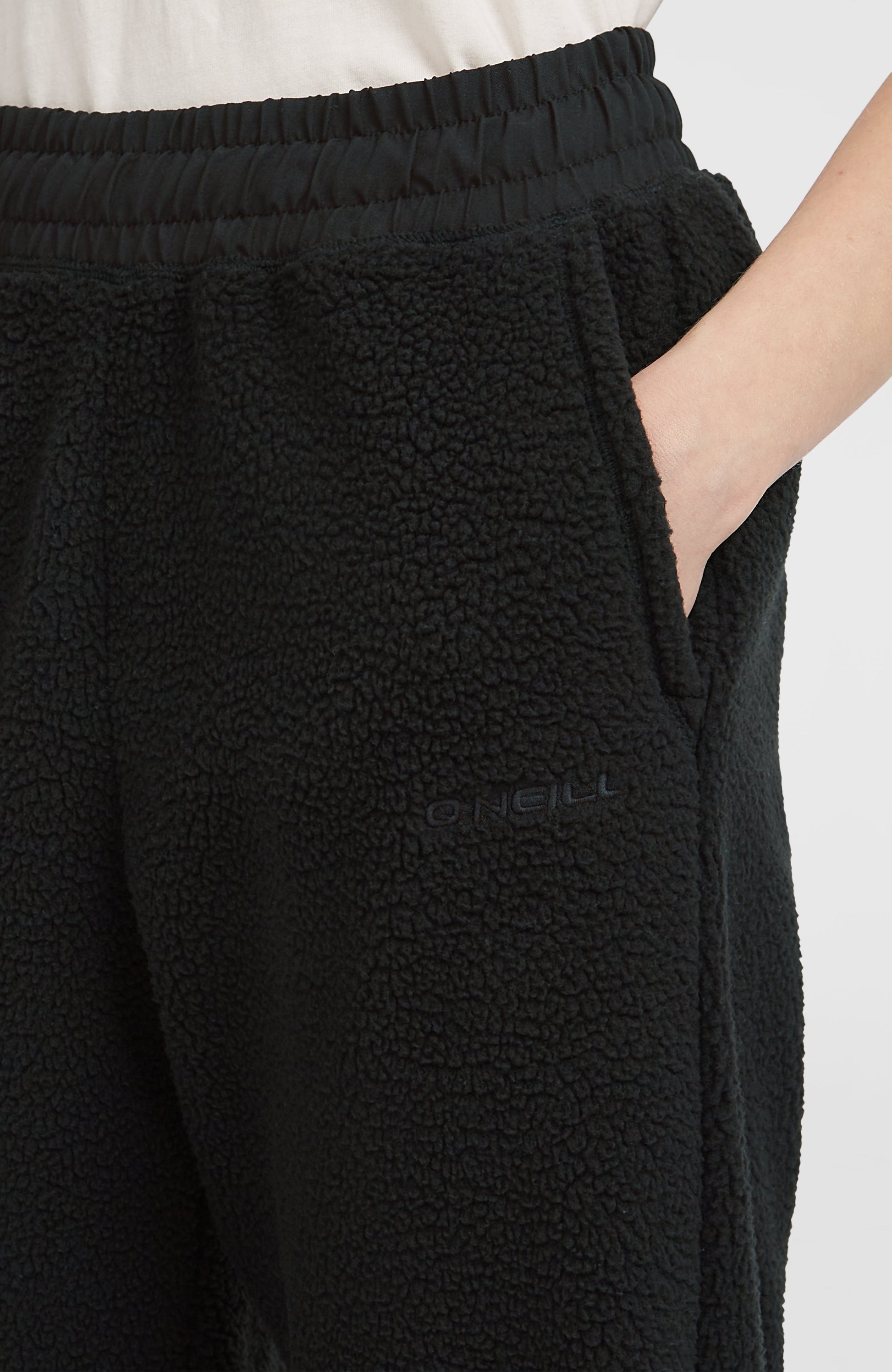Must-Have High-Pile Sweatpants Women Black Out