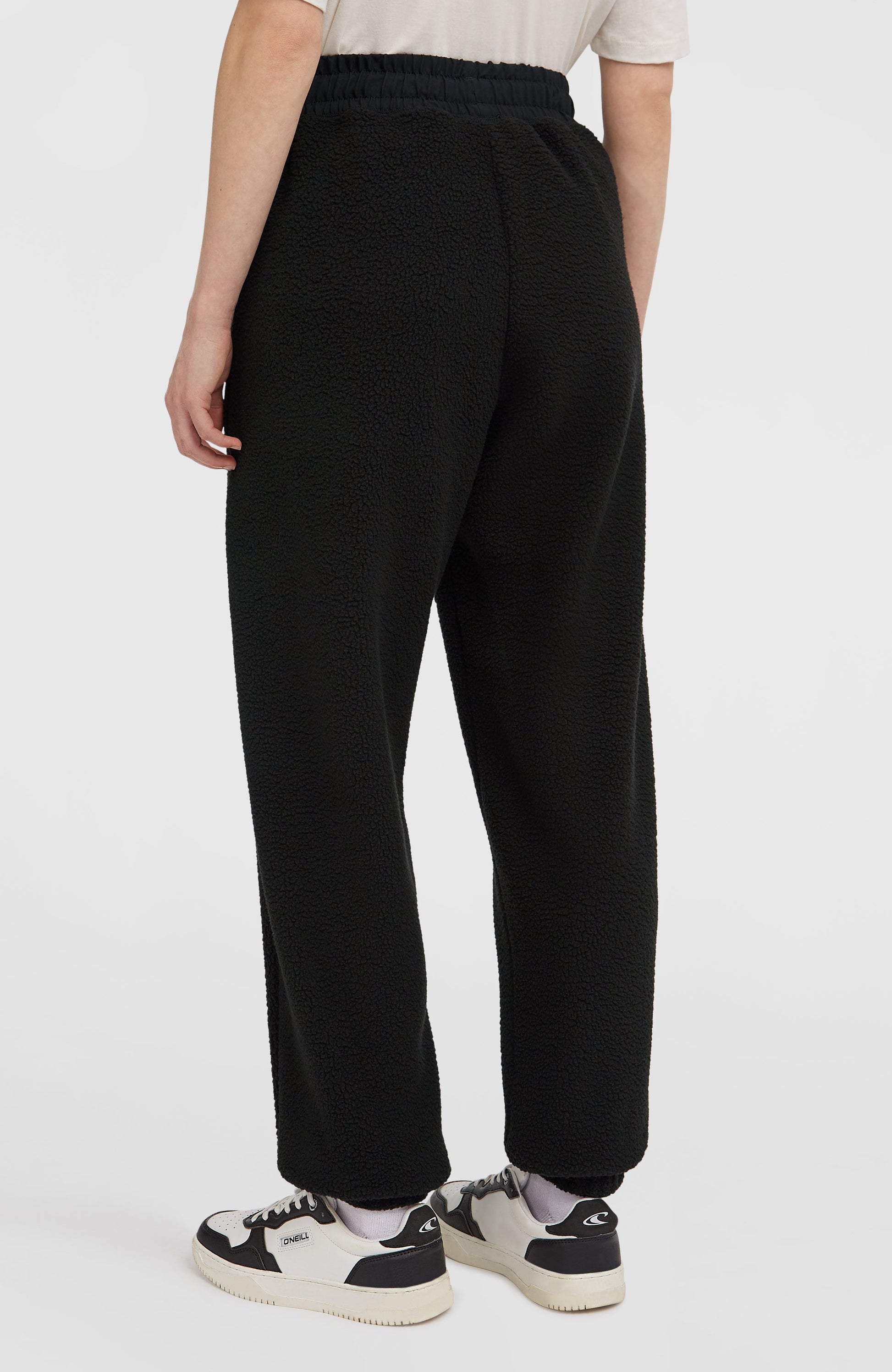 Must-Have High-Pile Sweatpants Women Black Out
