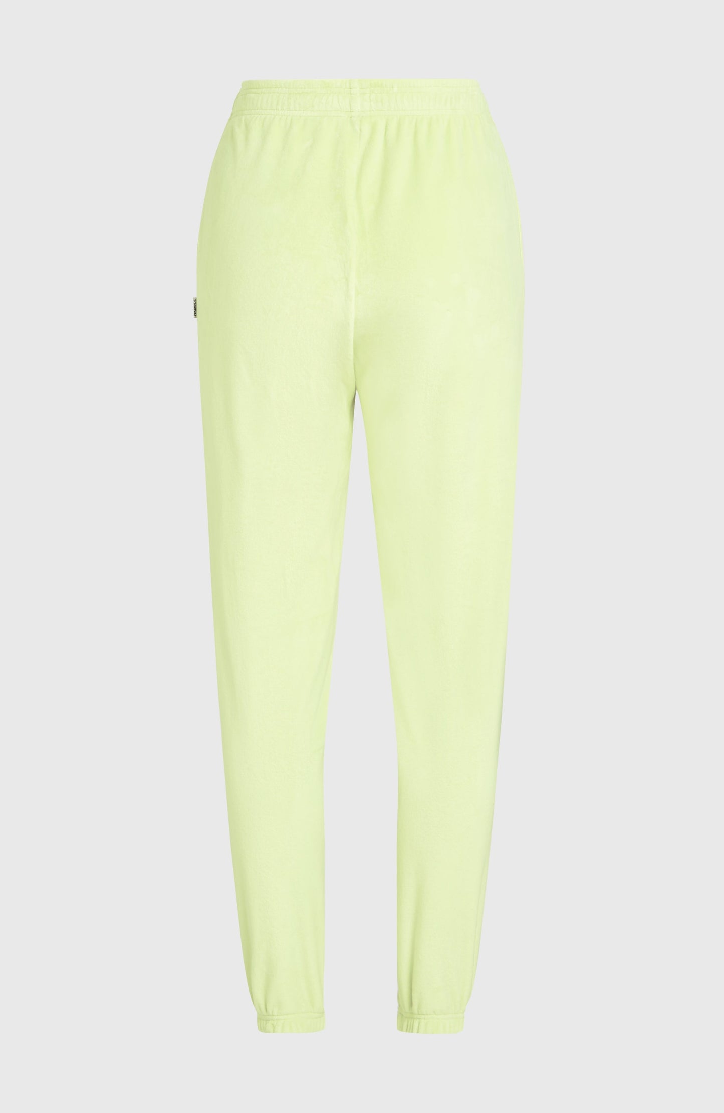 Velour Sweatpants Women Lime Wash