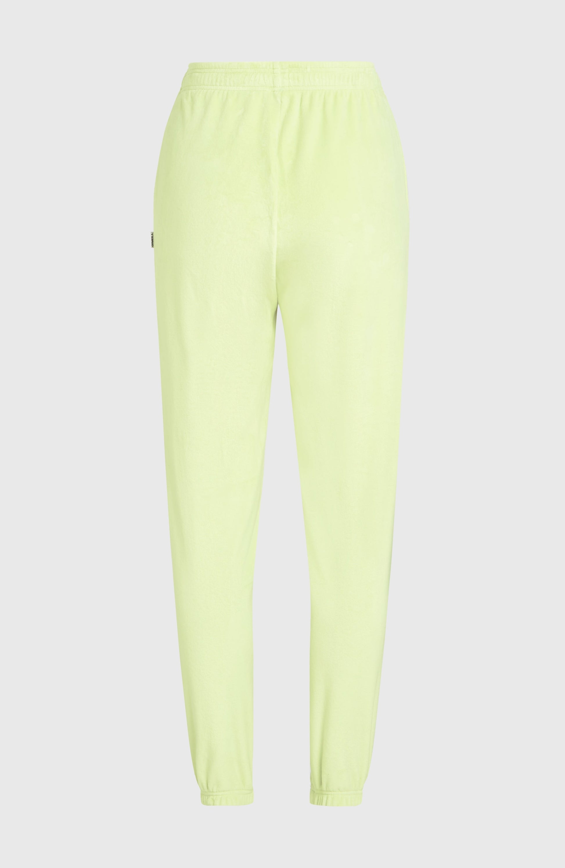 Velour Sweatpants Women Lime Wash