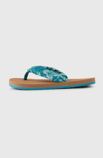 Ditsy Sun Sandals Women Green Island Sky