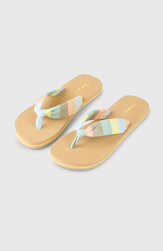 Ditsy Sun Sandals Women Multi Must Haves Stripe