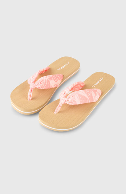 Ditsy Sun Sandals Women Peach Island Sky