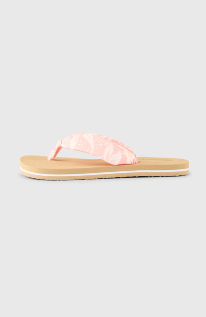 Ditsy Sun Sandals Women Peach Island Sky
