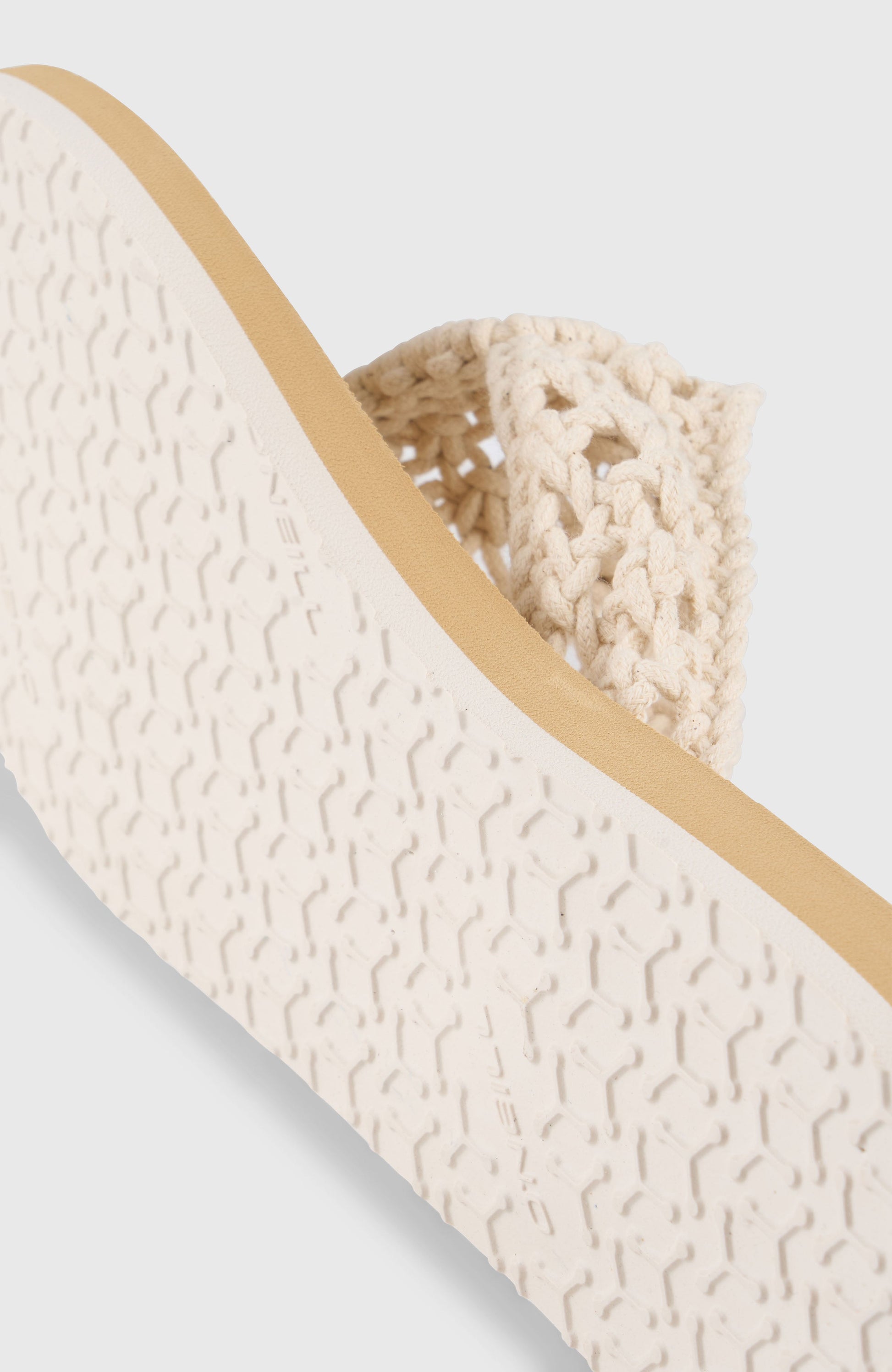 Ditsy Crochet Sandals Women Snow White