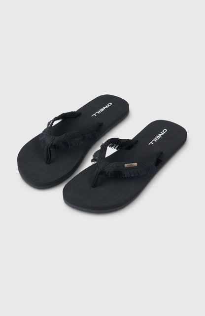 Ditsy Jacquard Sandals Women Black Out