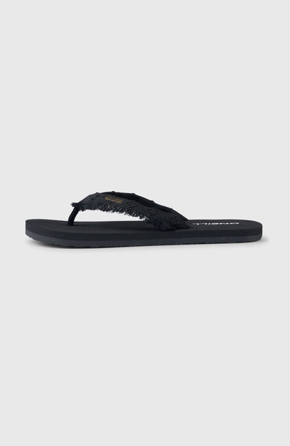 Ditsy Jacquard Sandals Women Black Out