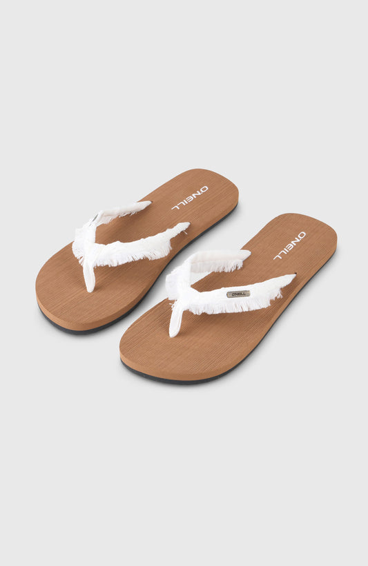 Ditsy Jacquard Sandals Women Snow White