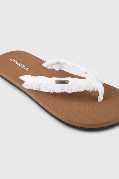 Ditsy Jacquard Sandals Women Snow White