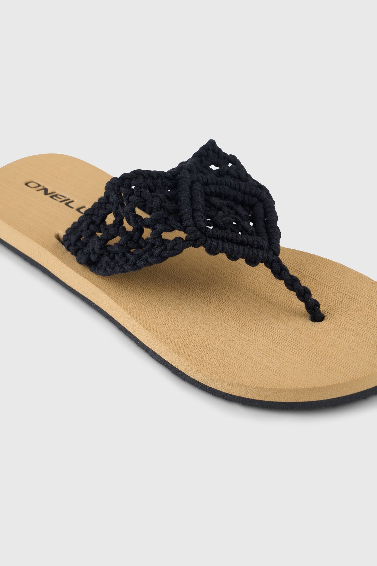 Ditsy Crochet Sandals Women Black Out