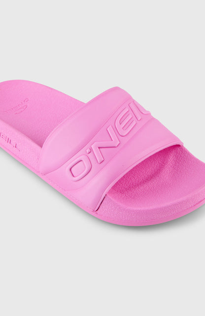 O'Neill Embossed Slides Women Electric Fuschia