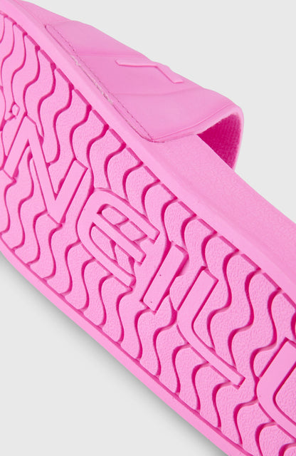 O'Neill Embossed Slides Women Electric Fuschia