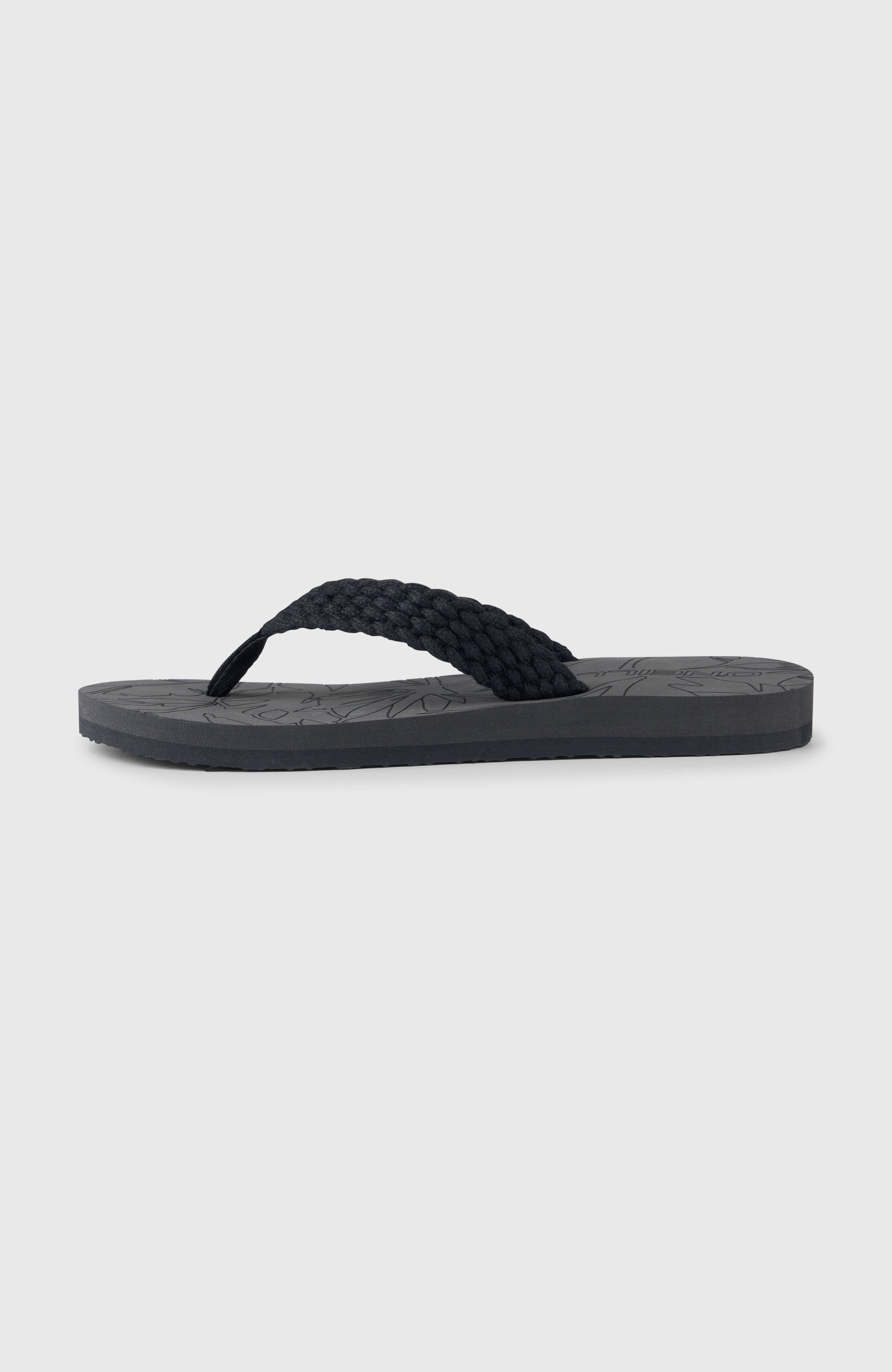 O'Neill Floral Sandals Women Black Out