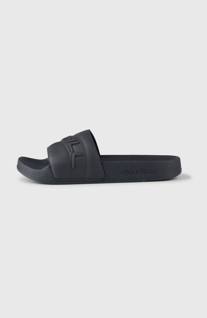 O'Neill Embossed Slides Women Black Out
