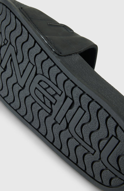O'Neill Embossed Slides Women Black Out