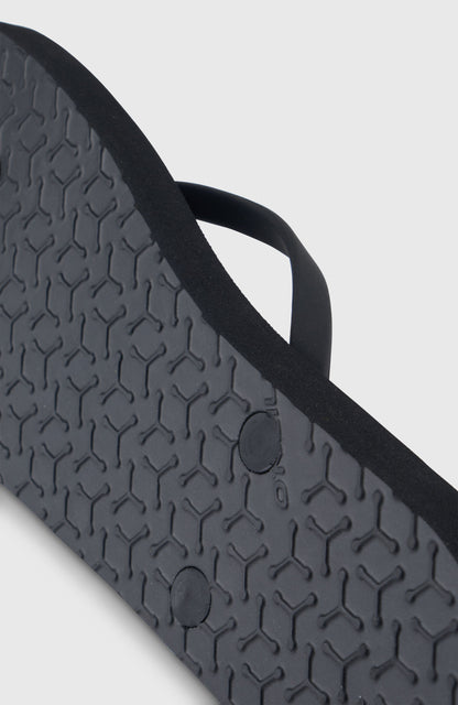 Profile Small Logo Sandals Women Black Out