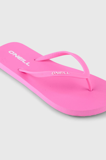 Profile Small Logo Sandals Women Electric Fuschia