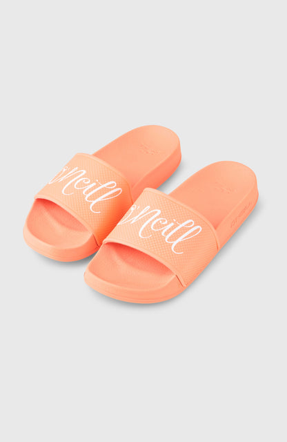 O'Neill Script Slides Women Funky Peach