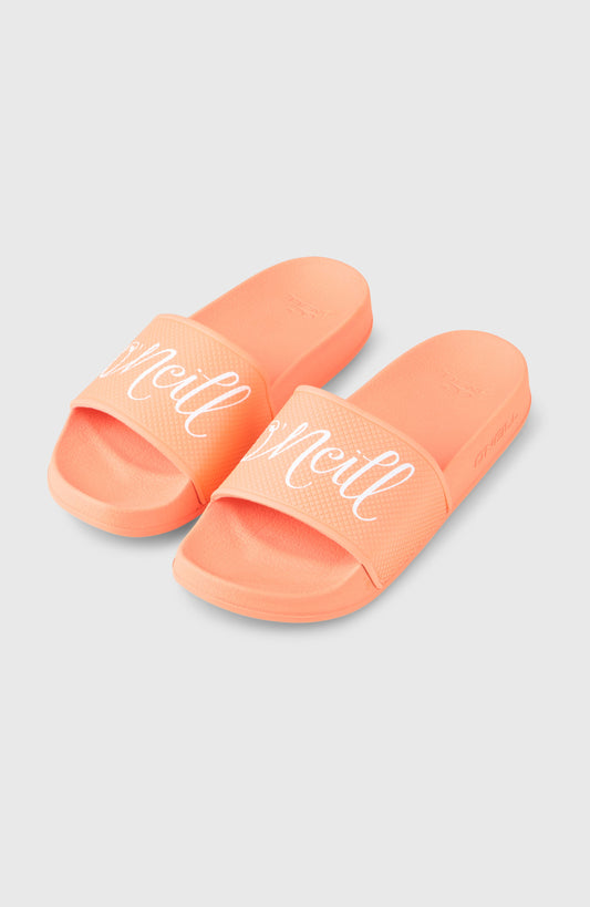 O'Neill Script Slides Women Funky Peach