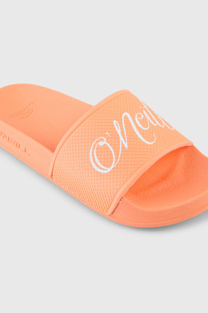 O'Neill Script Slides Women Funky Peach