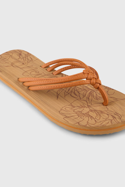 Ditsy Sandals Women Tandoori