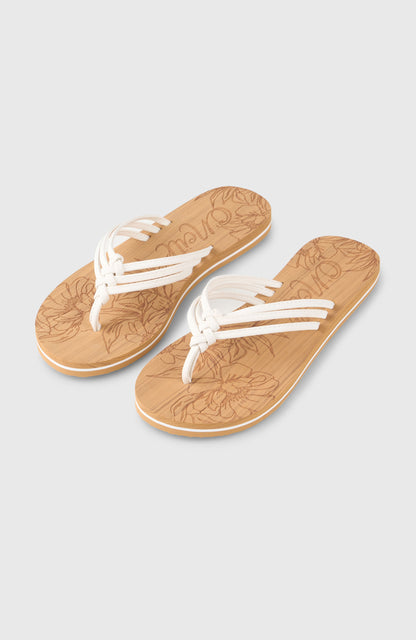 Ditsy Sandals Women Snow White