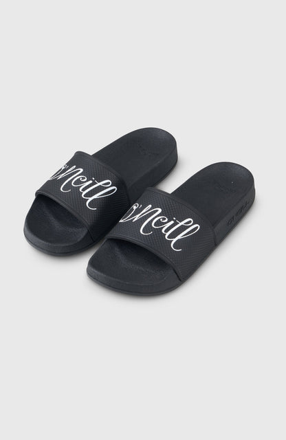O'Neill Script Slides Women Black Out