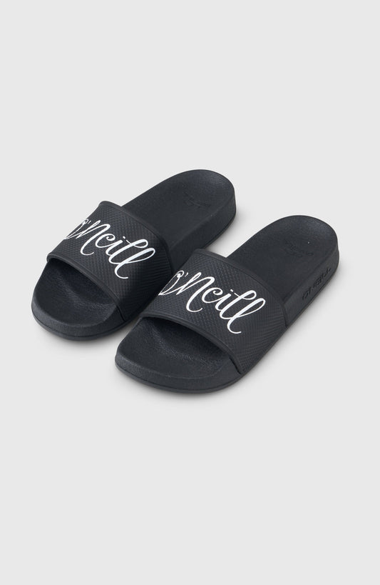 O'Neill Script Slides Women Black Out