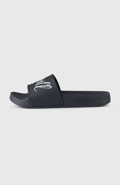 O'Neill Script Slides Women Black Out