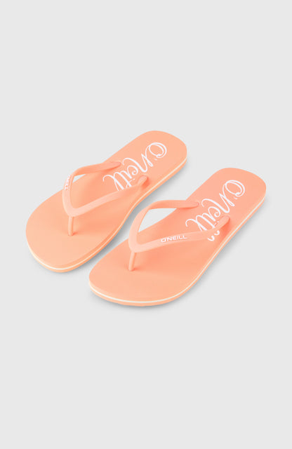 Profile Logo Sandals Women Funky Peach