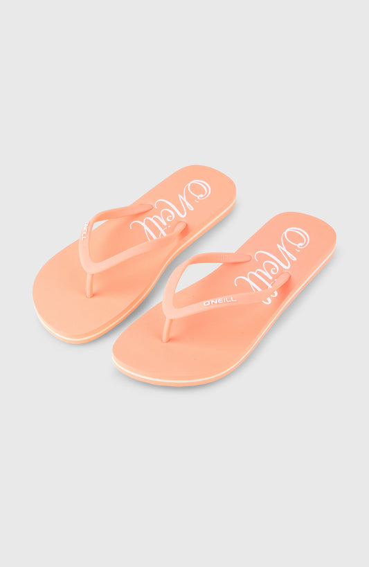 Profile Logo Sandals Women Funky Peach