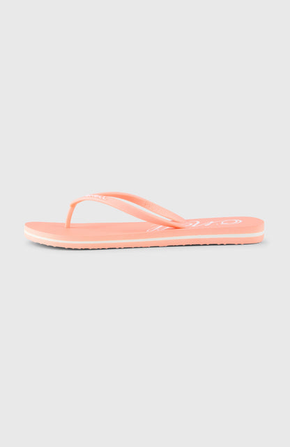 Profile Logo Sandals Women Funky Peach
