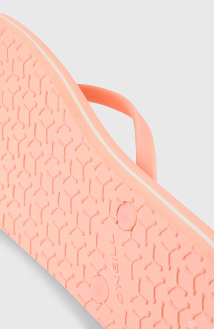 Profile Logo Sandals Women Funky Peach