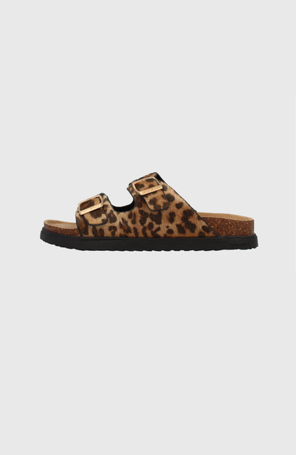 Sandy Slider Sandals Women LEOPARD