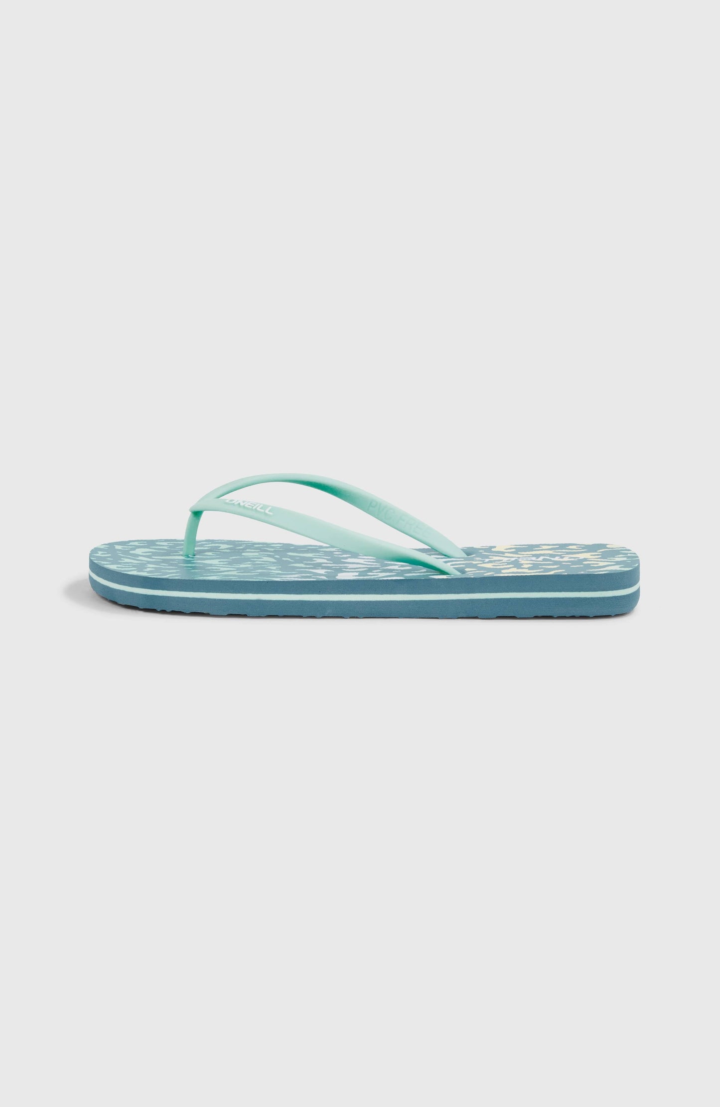 Profile Graphic Sandals Women Yellow Animal Blur