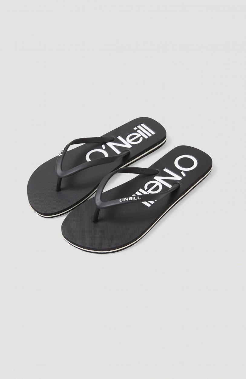 Profile Logo Sandals Women Black Out