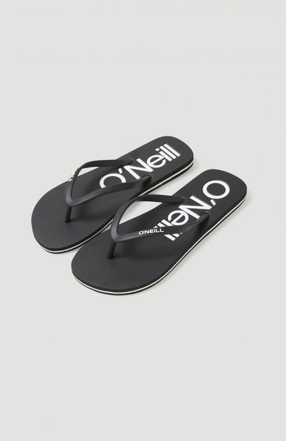 Profile Logo Sandals Women Black Out