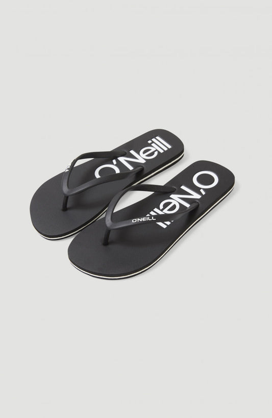 Profile Logo Sandals Women Black Out