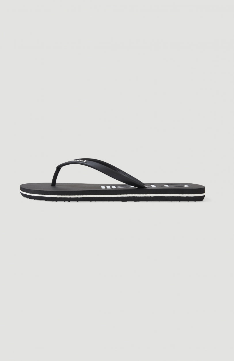 Profile Logo Sandals Women Black Out