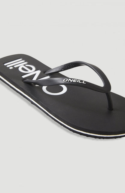 Profile Logo Sandals Women Black Out