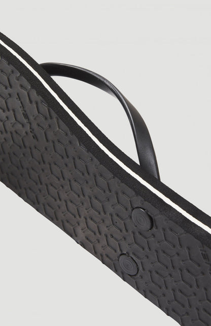 Profile Logo Sandals Women Black Out