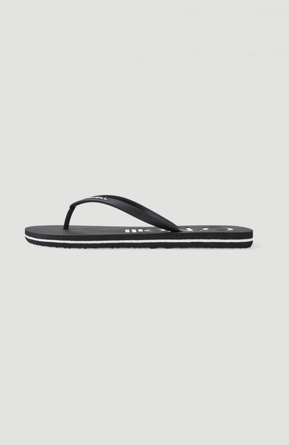 Profile Logo Sandals Women Black Out