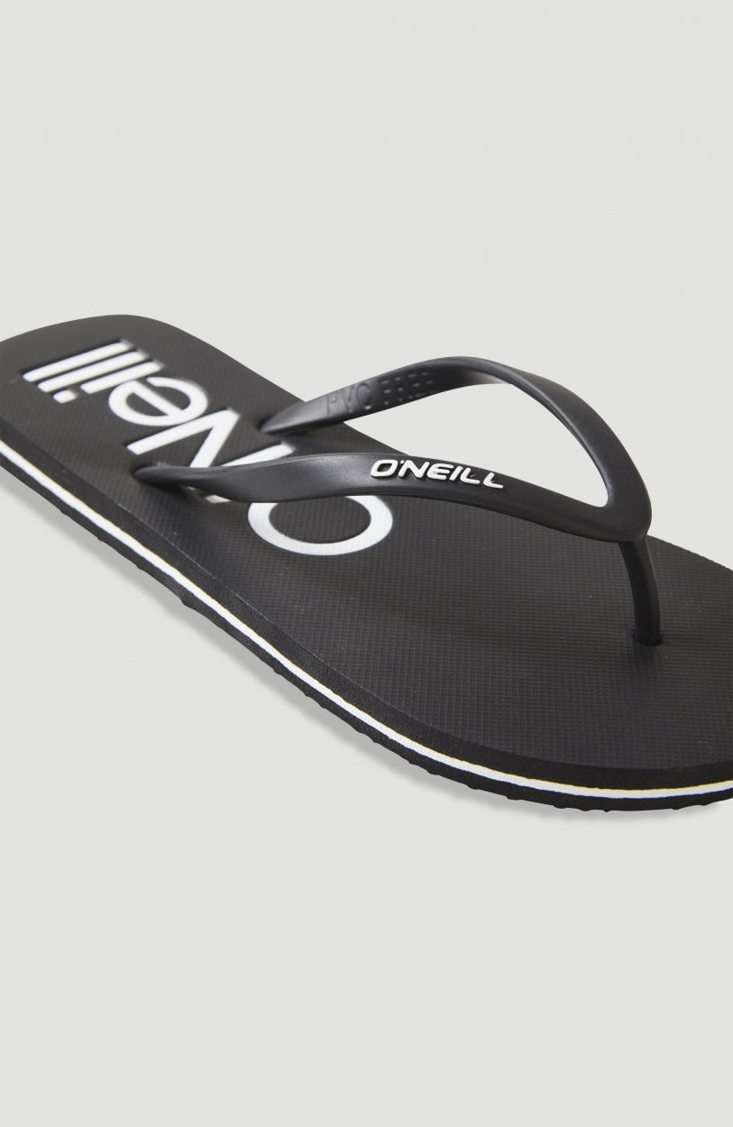 Profile Logo Sandals Women Black Out